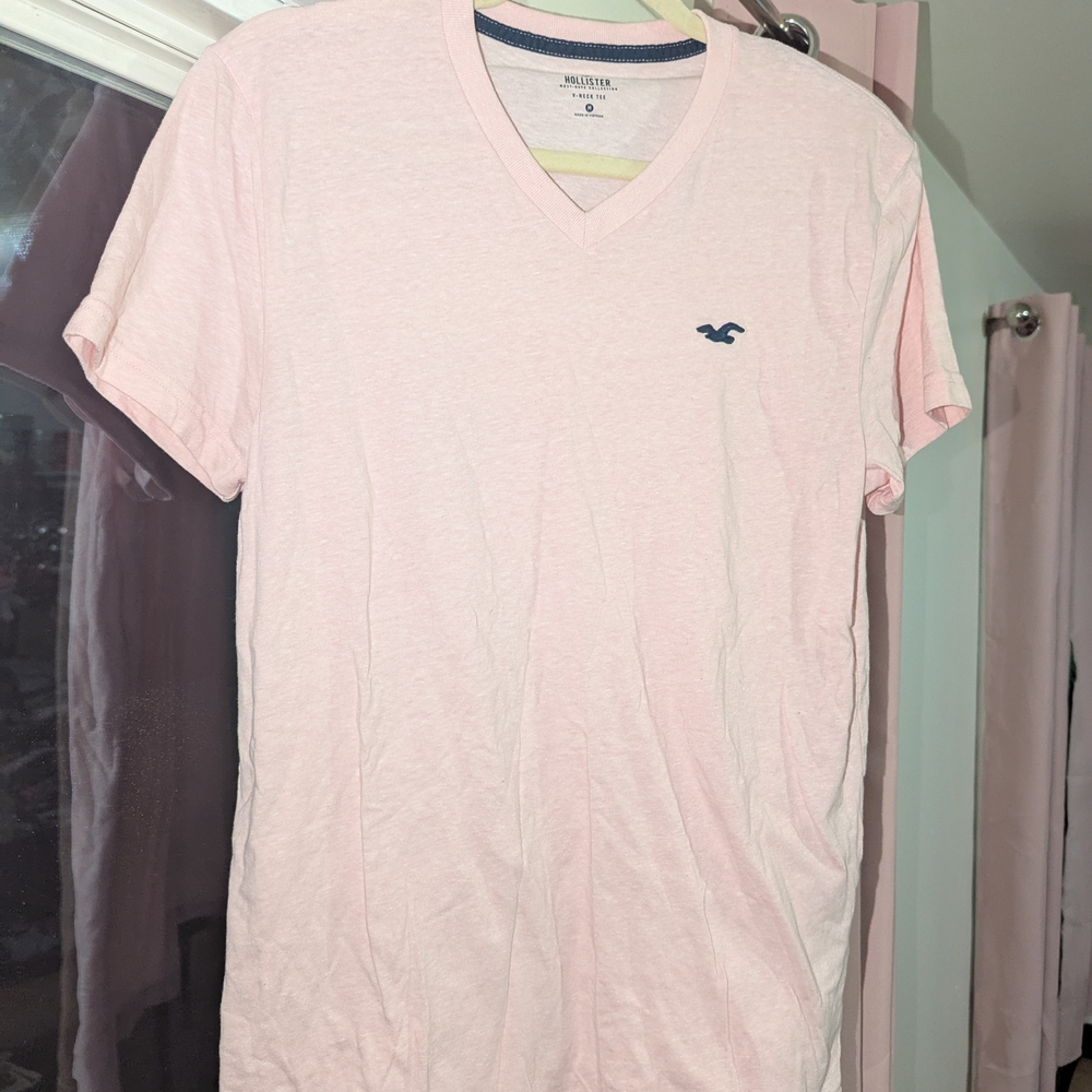 Hollister Pink Short Sleeve Tee